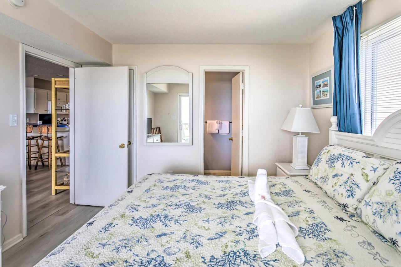 Sunny Windy Hill Beachfront Condo With Private Patio Myrtle Beach Exterior photo