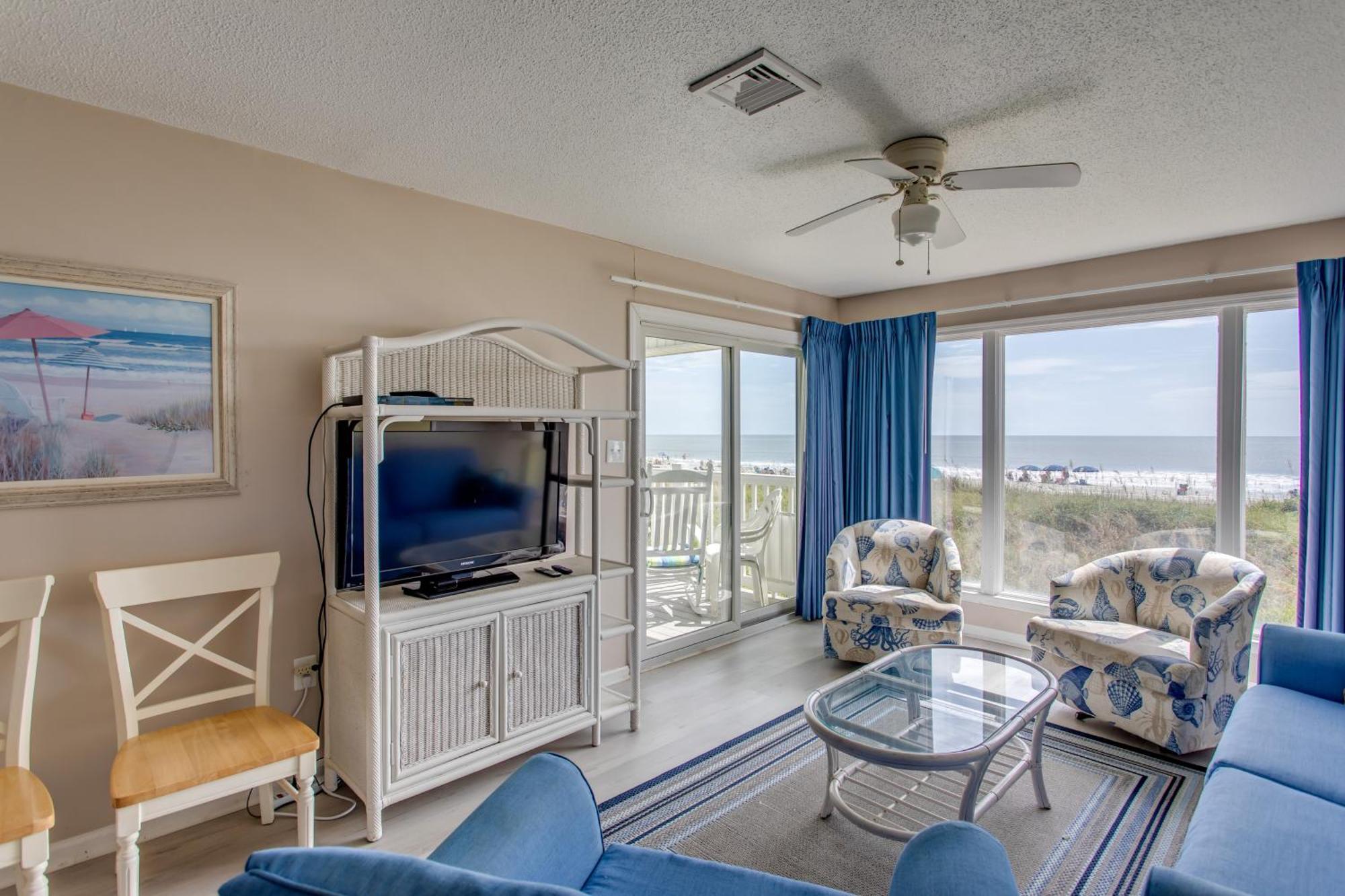 Sunny Windy Hill Beachfront Condo With Private Patio Myrtle Beach Exterior photo